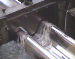 Guardrail galvanizing furnace